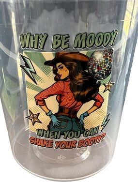 Drink Bucket - Graphic Tumbler - NWOT